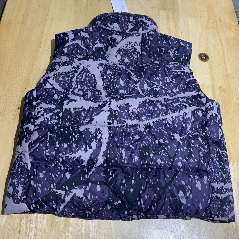 Nike ACG Lunar Lake Therma FIT ADV Women Size M Vest Black‎ Purple FV7331-573 - Picture 7 of 11